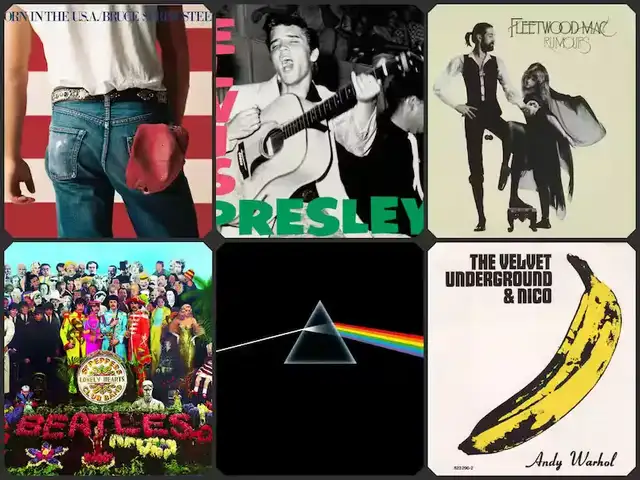 6 Capas de Álbuns de Rock Memoráveis