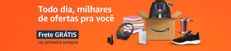 Banner Amazon frete grátis primeira compra