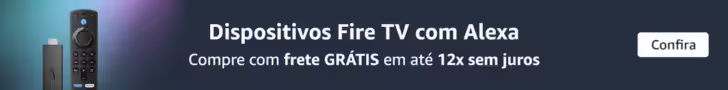 Banner dispositivos fire tv com alexa