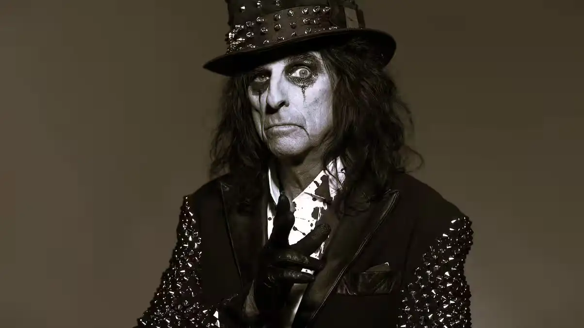 O músico Alice Cooper